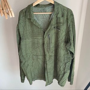 Columbia Topographic Ultralight Button Up